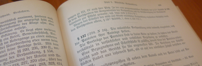 Paragraph 137 - Rechtsanwalt Straub - Landau